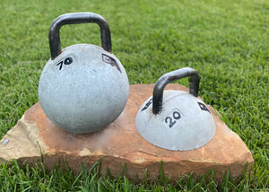 Reusable DIY Olympic Barbell Cement Weight Molds