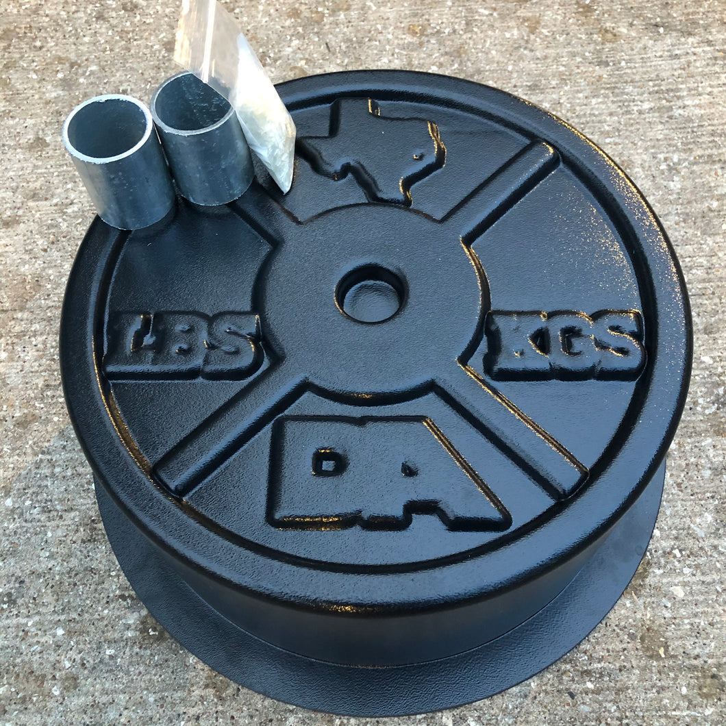 Large (17.5”) DA Plate Mold Kit
