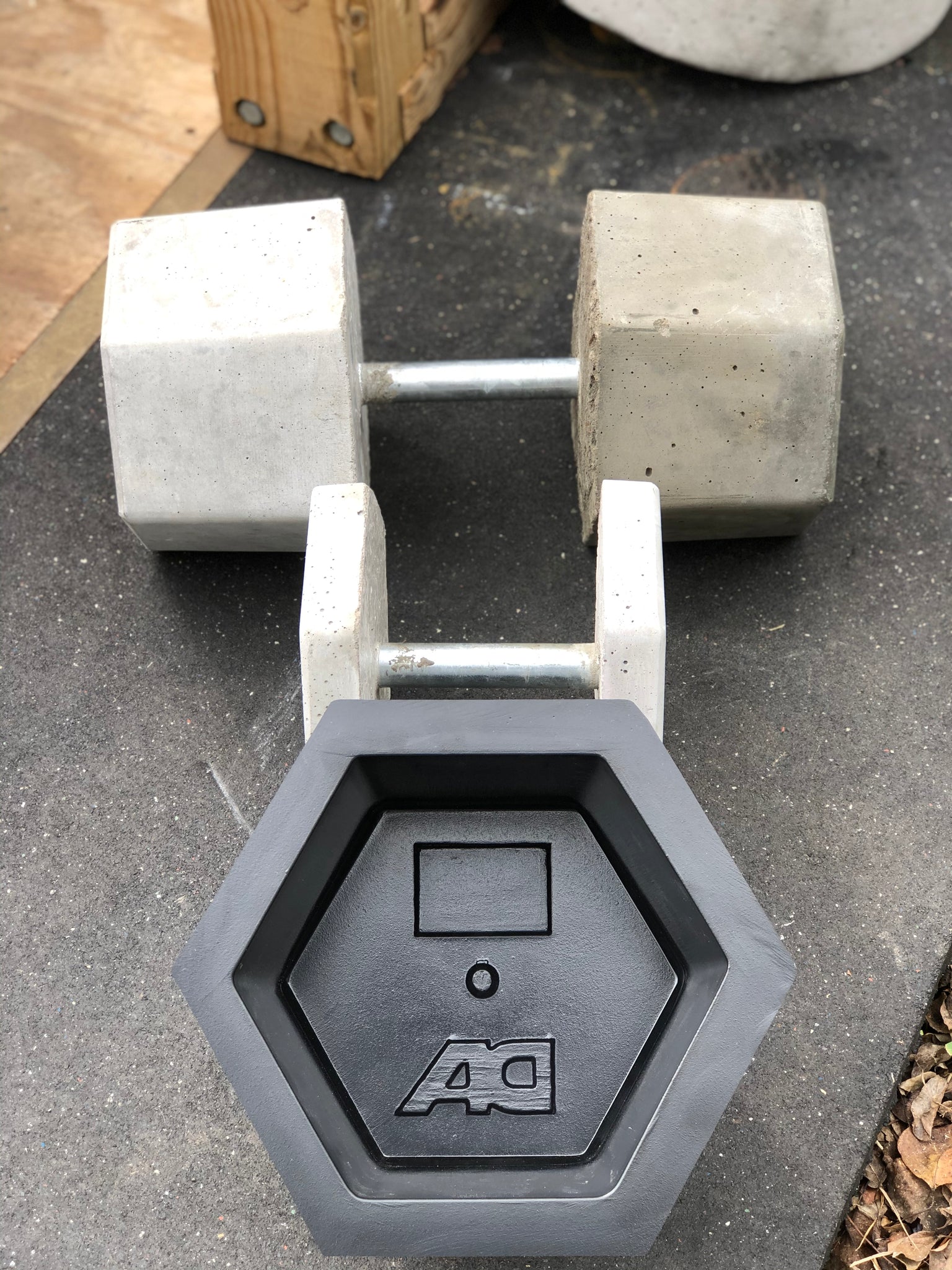 Stix and Stone, Concrete Weight Plate Molds